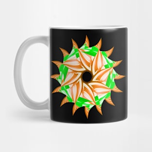 Orange sun Mug